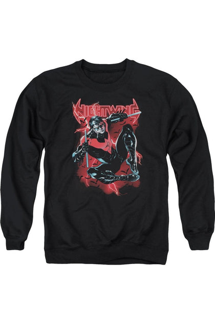 Gildan Batman Nightwing Sweatshirt Black XLarge 2