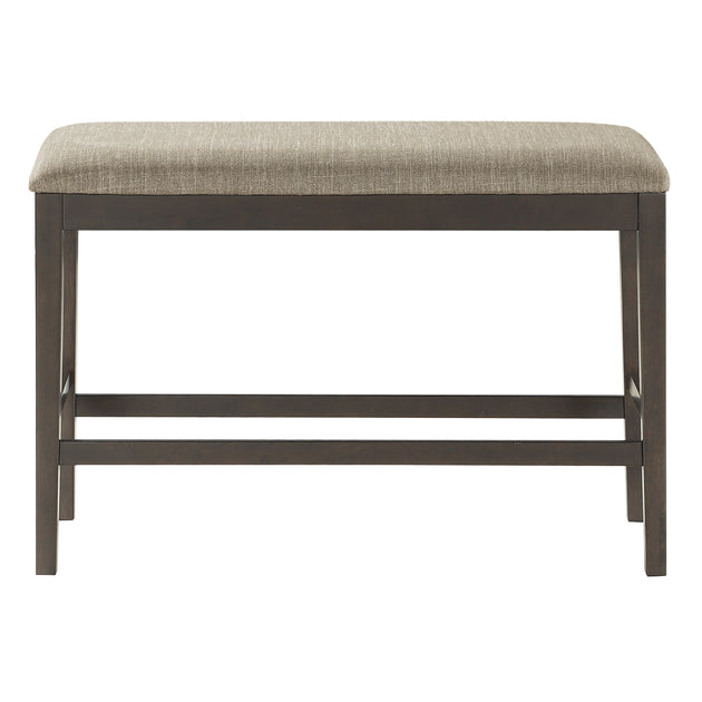 Streamdale Balin Counter Height Bench Dark Brown 3