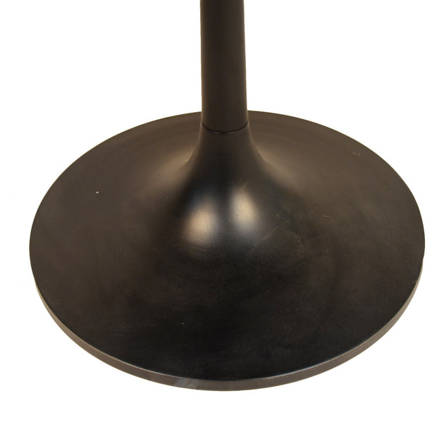 Hivvago 40 inch Dining Table Brown Black 4