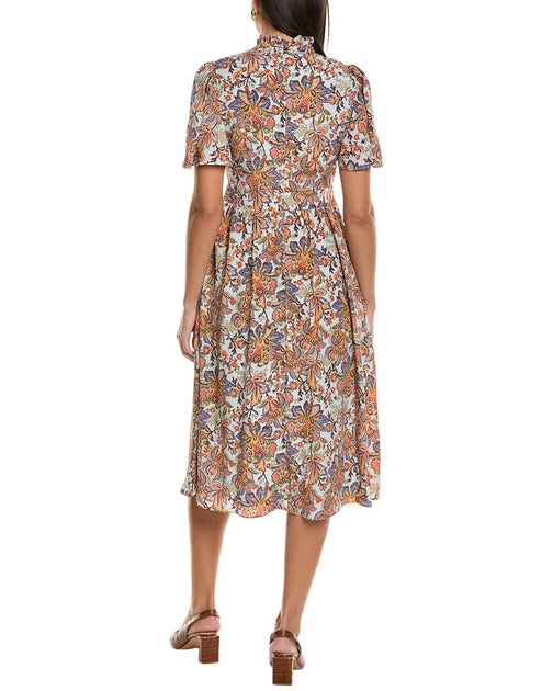 Julia Jordan Midikleid Blau US 4 3
