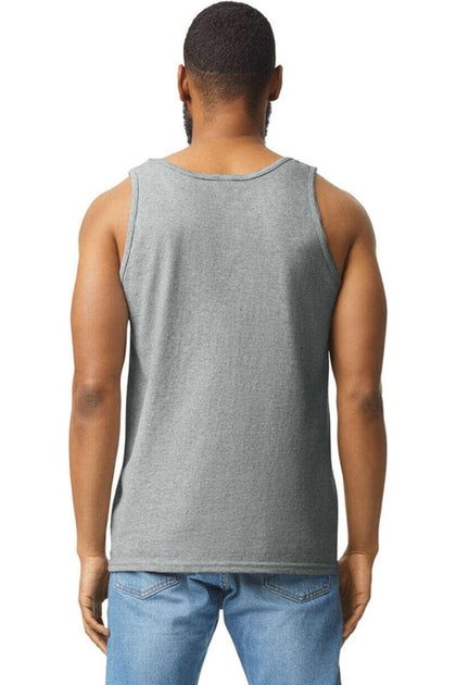 Gildan DC Comics Batman Heroic Trio Tank Top Grau XL 4
