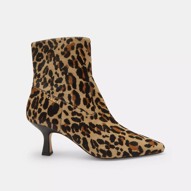 Coach Kitten Heel Bootie Brown US 11 3