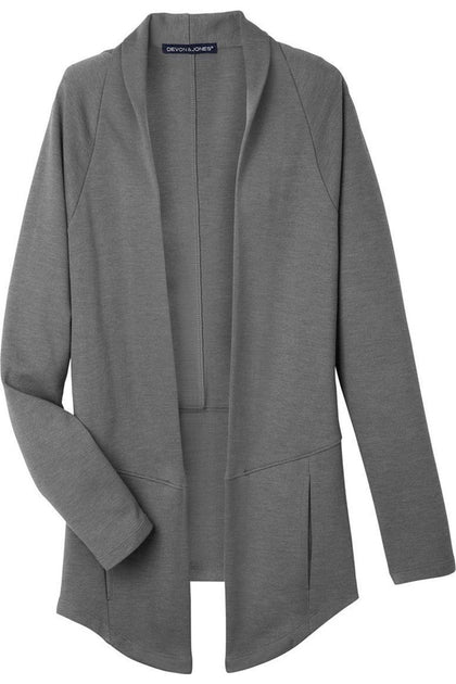 Devon & Jones Charleston Cardigan Grey Small 2