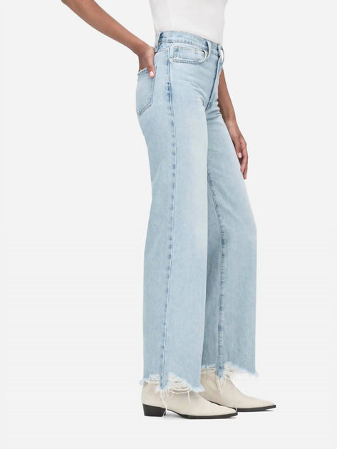FRAME Le Jane Crop Wide Jeans Blue 26 3