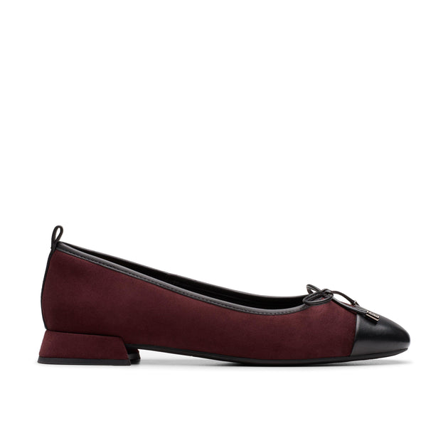 Clarks Ubree 15 Poppy Ballet Flat Black US 9.5 2