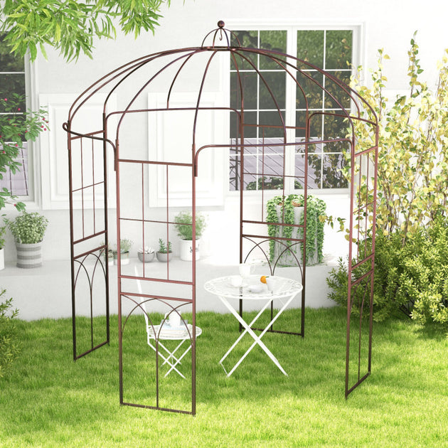 Arche de jardin en forme de grande cage à oiseaux Hivvago 3