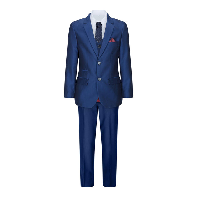 Oliver Tweed Boys 3 Piece Suit Royal Blue 2 Years 3