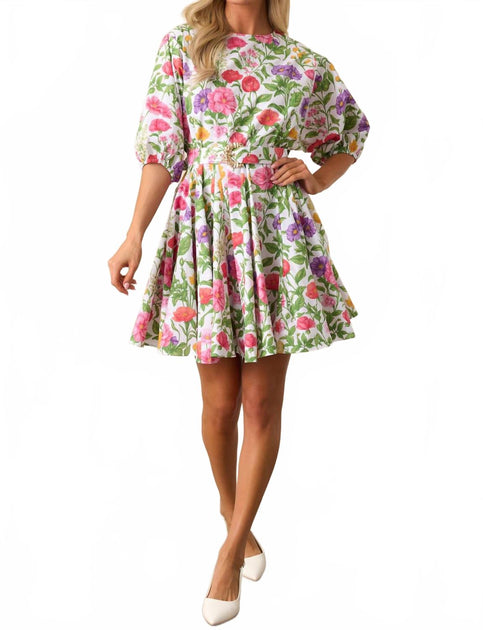 Prosperina Fallon Swing Dress Multi Small 2