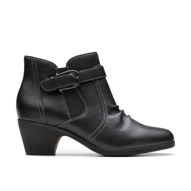 Clarks Emily 2 Opal Ankle Boot Black US 9.5 2