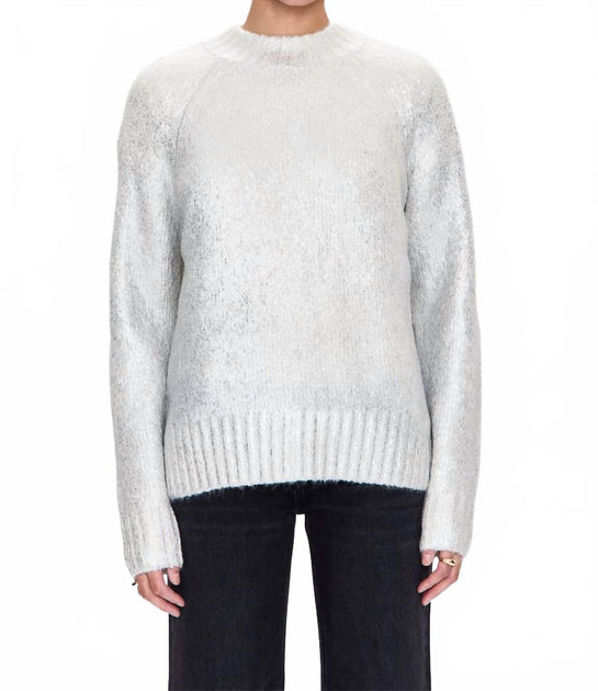 Pull à col roulé et manches raglan PISTOLA Ilana 2