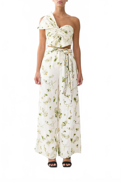 Camilla Botanical Utopia Wide Leg Pant Blue XSmall 2