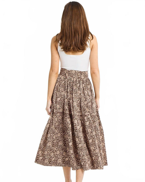 MILLE Françoise Midi Skirt Multi Small 3