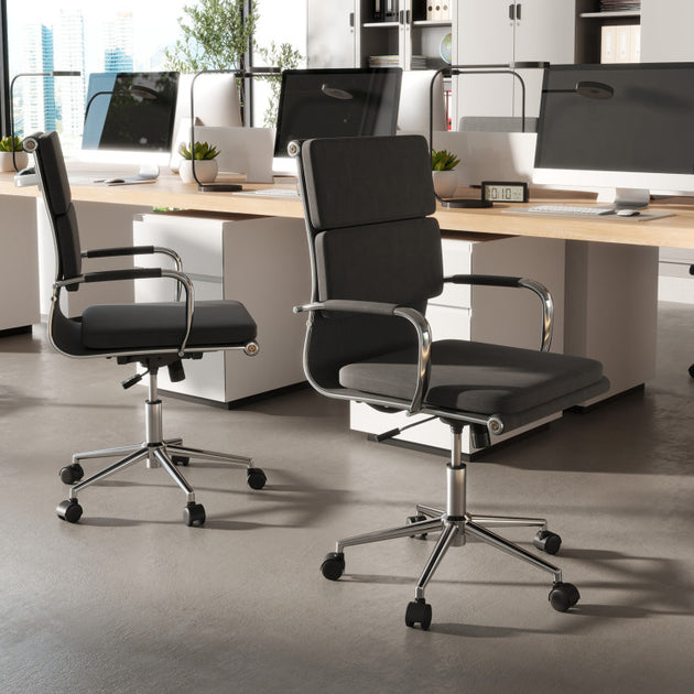 Hivvago Ergonomischer Bürostuhl Grau 4