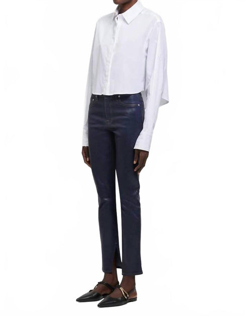 Jonathan Simkhai Rae Ankle Skinny Jeans Blue 27 4