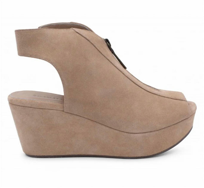 CHOCOLAT BLU Wanessa Wedge Beige US 10 2