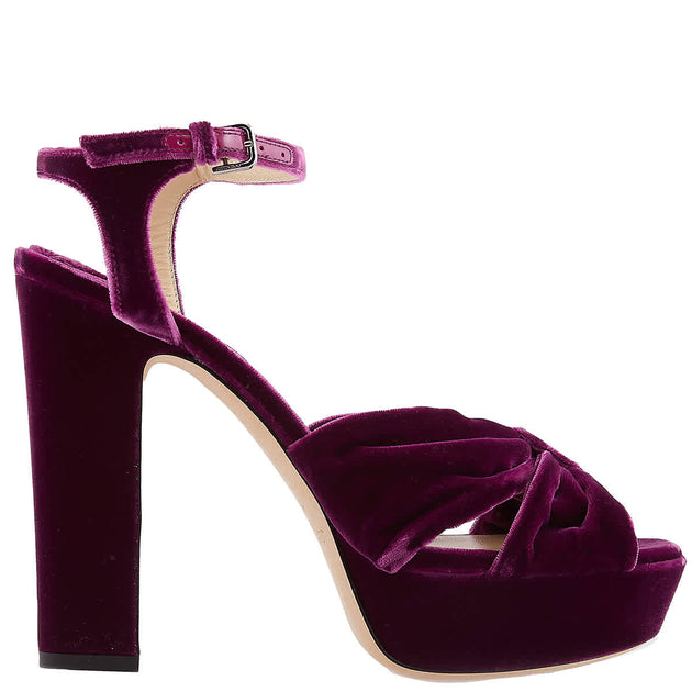Jimmy Choo Heloise 120 Platform Sandal Red US 6 2