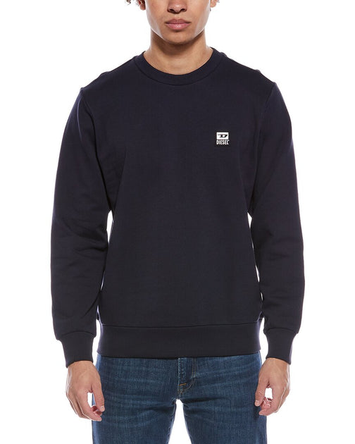Diesel Girk Crewneck Sweatshirt Blue Small 2