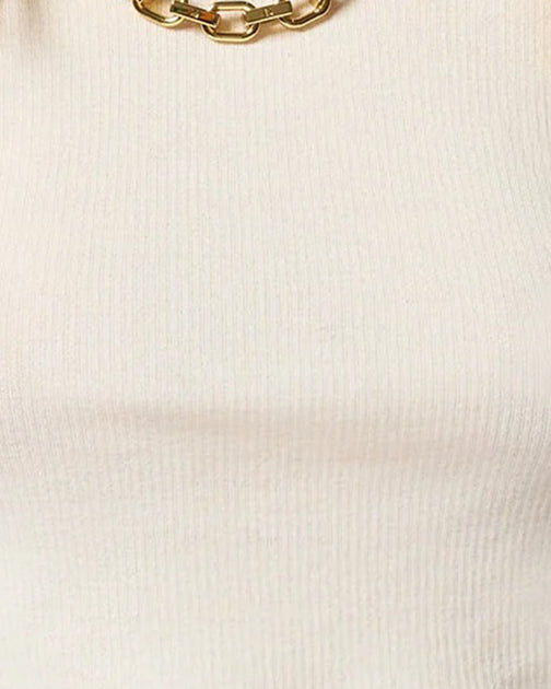 Pinko Kimberly Sweater Ivory Medium 4