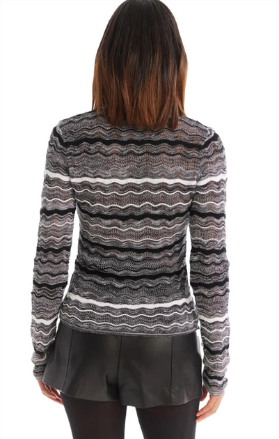 Allison New York Colleen Cardigan Grey XS 3