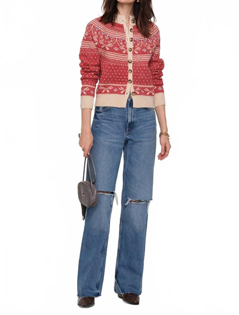 Heartloom Morrie Cardigan Red XS 4