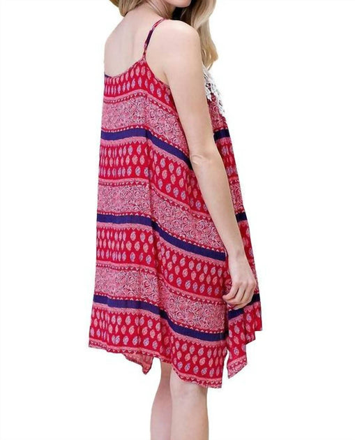 KORI Aztec Tank Dress Multi Large 3