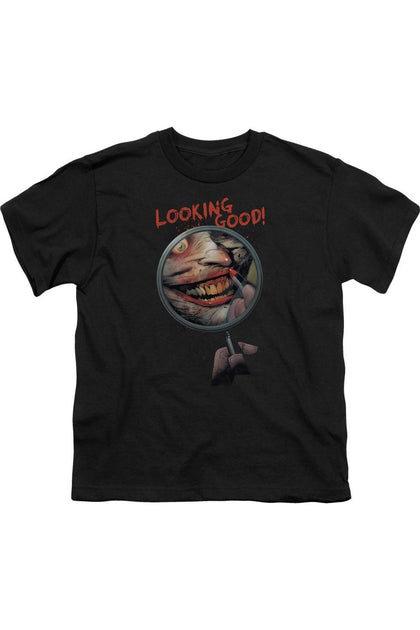 Gildan Batman Looking Good T-Shirt Black Large 2