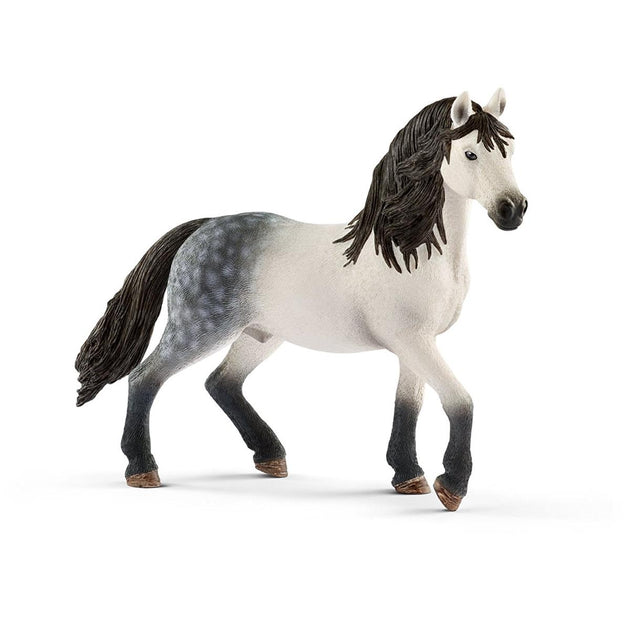 Schleich Andalusian Stallion Mare Toy Figure White & Black 2