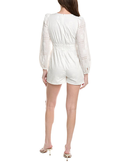 Yumi Kim Abigail Romper White Small 3