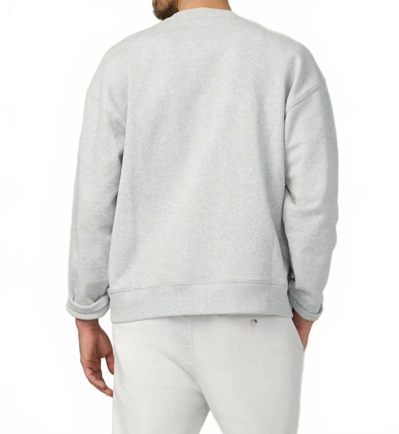 Sweatshirt Col Rond Relaxed JOE'S Jeans Gris XLarge 4