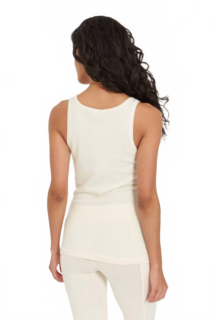 LEIMERE Tucson U-Neck Tank Beige Small 4