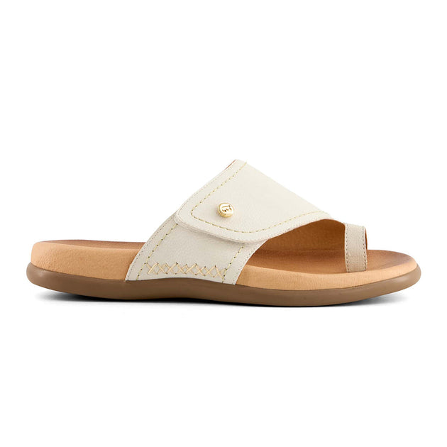 Andrea Comfort Slip-on Sandals White US 6 2
