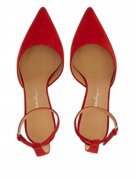 Salvatore Ferragamo Iman Pumps Red US 9 3