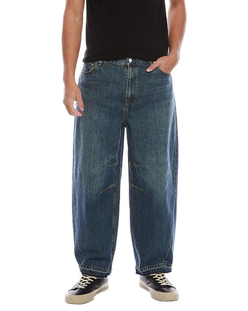 Helmut Lang Cocoon Wide-Leg Jean Blue 34 2