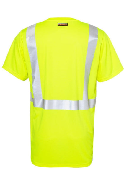 Kishigo Black Bottom Class 2 T-Shirt Green Medium 3