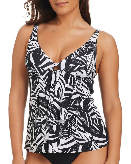 Beyond Control Sharp Observations Cascade Tankini Black US 10 2
