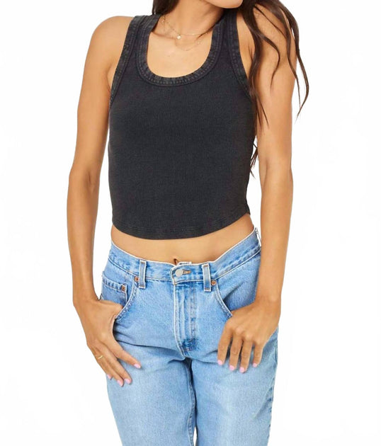 L Space Ash Tank Top Black Large 2
