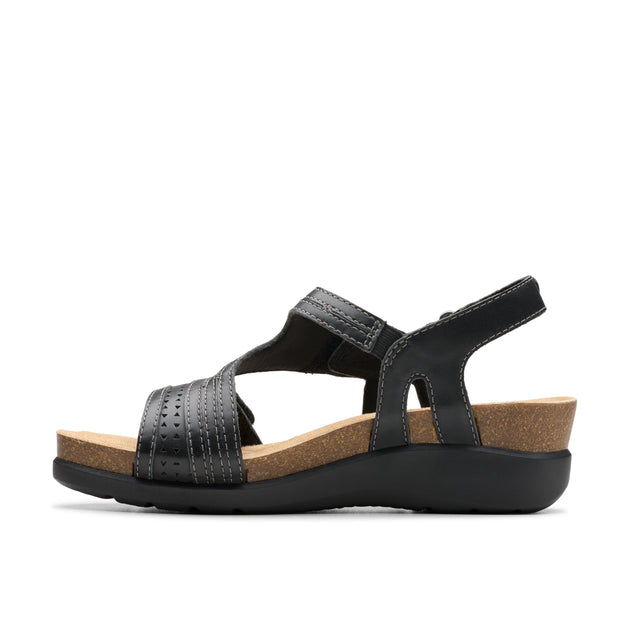 Clarks Calenne Carmen Sandals Black US 7 3