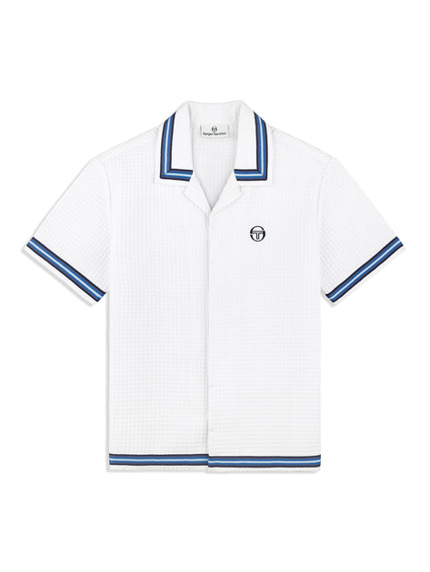 Sergio Tacchini Chiaro Cabana Shirt Blue XL 3