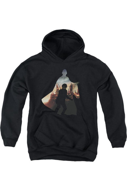 Gildan Harry Potter Voldemort Youth Hooded Sweatshirt Black Large 2