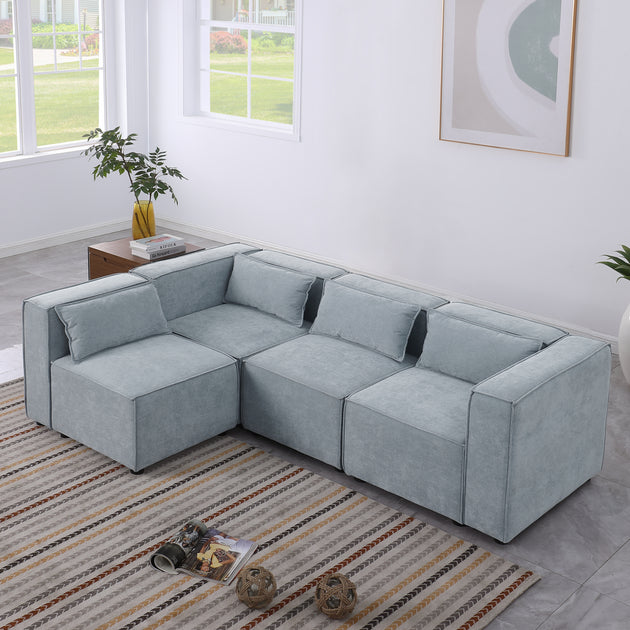 Streamdale Plush Chenille Sofa 2