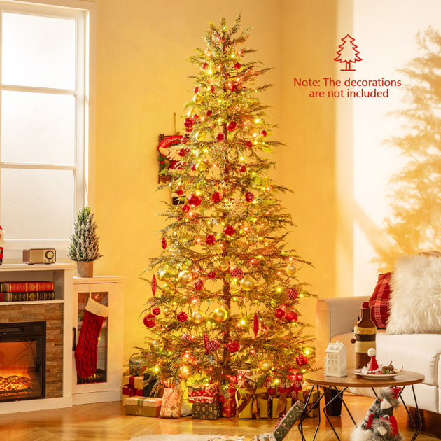 BreeBe Artificial Christmas Tree Green 198cm 5