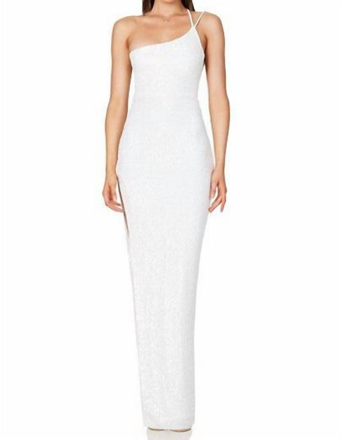 NOOKIE Liberty Maxi Dress White XS 2