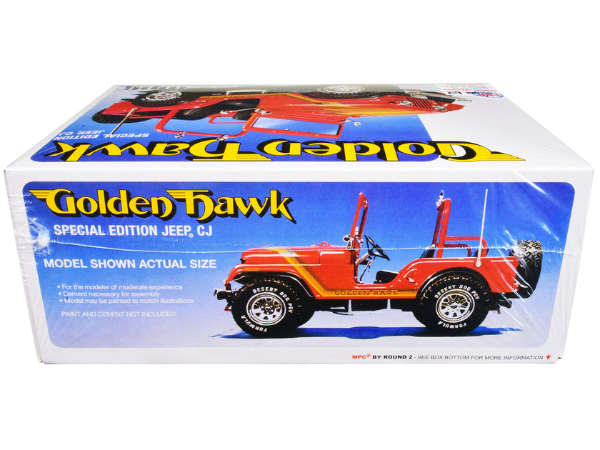 MPC 1981 Jeep CJ5 Golden Hawk Modellbausatz 1/25 2