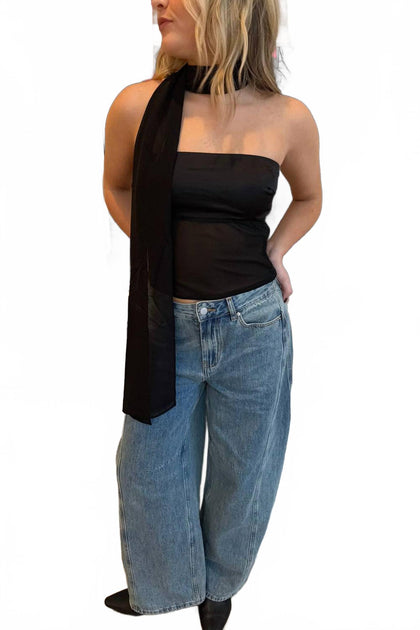 Loucia After Midnight Tube Top Black Medium 3