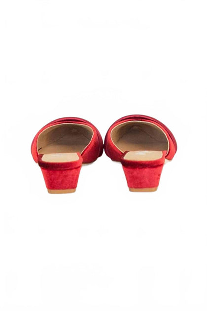 Matisse Kellan Kitten Heel Mules Red US 9.5 4