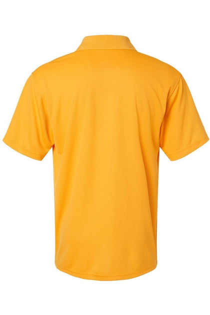 Paragon Saratoga Performance Mini Mesh Polo Yellow Large 3