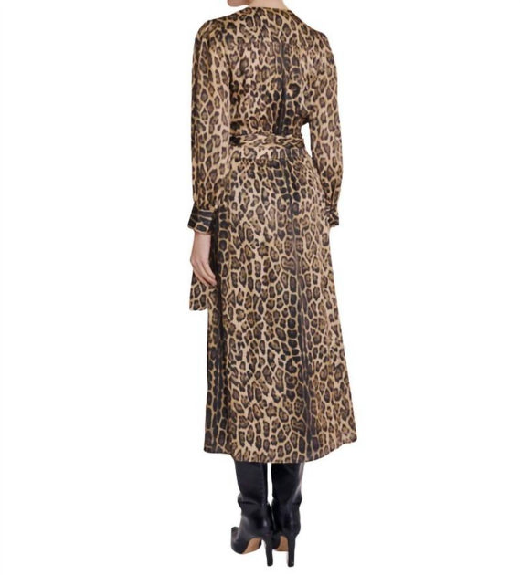 Berenice Rita Robe Longue Dress Brown EU 36 3