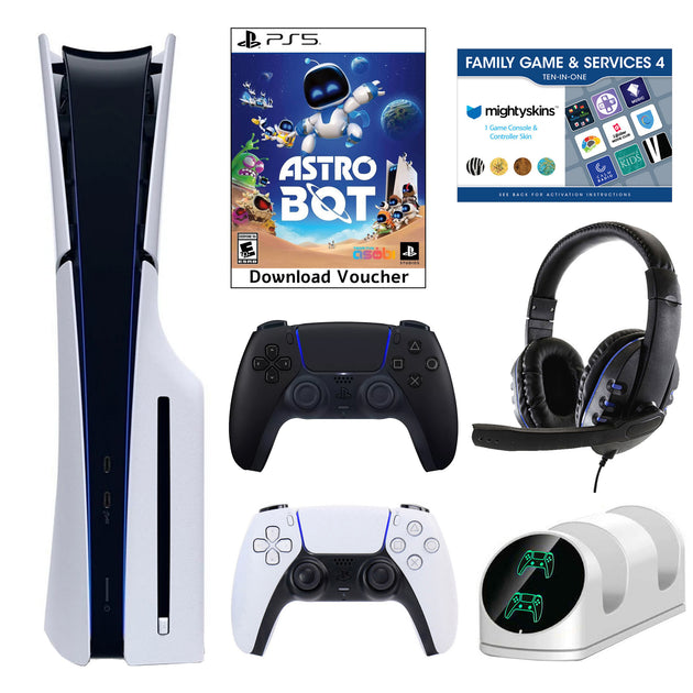 Sony PS5 Slim Astro Bot Console White 2