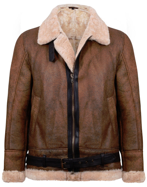 Infinity Kansas B3 Aviator Jacket Brown 4XL 2