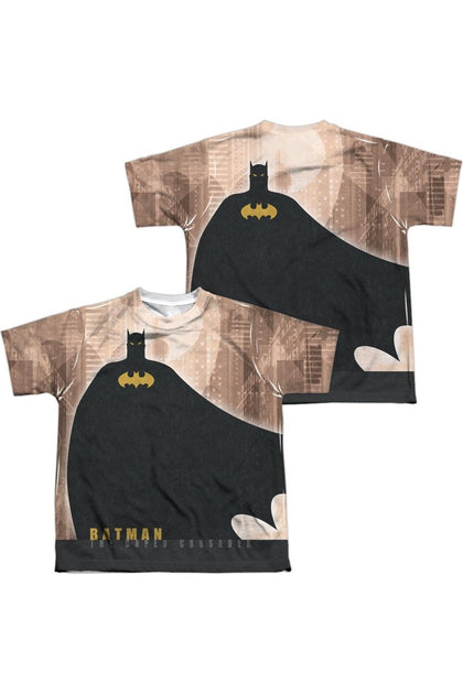 Gildan Batman City Crusader Short Sleeve Polyester Tee Black Large 2